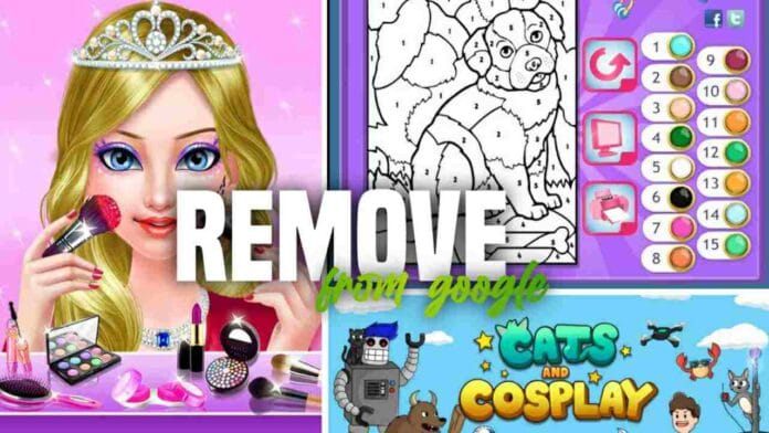 Google removes Kid's app