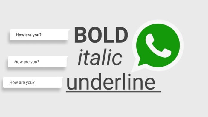 WhatsApp text messages style