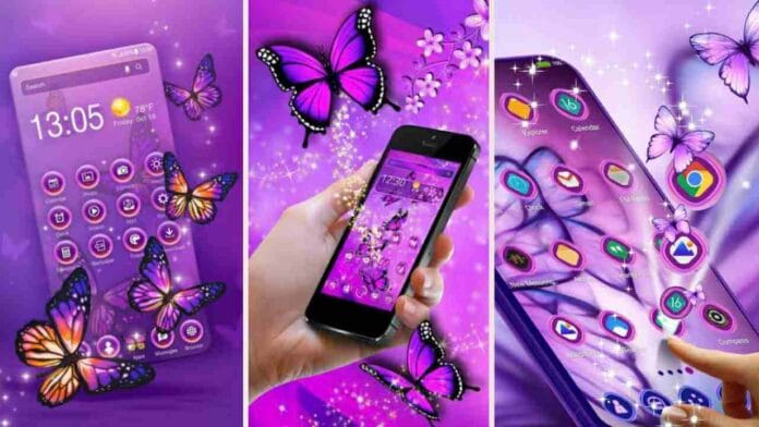 Butterfly launcher app