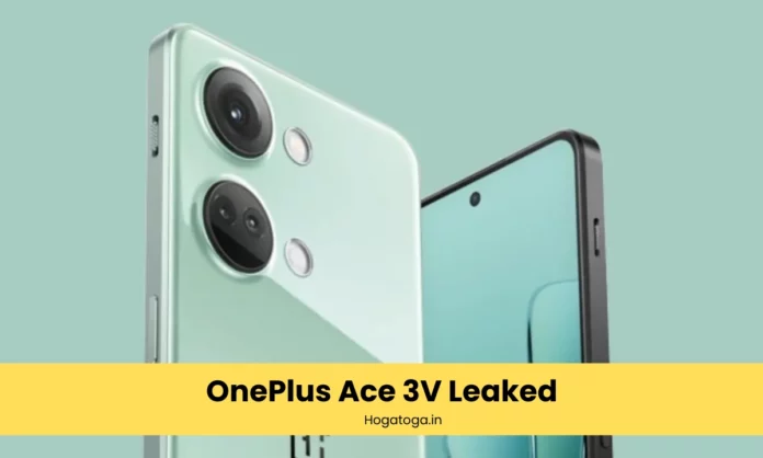 OnePlus Ace 3V Leaked