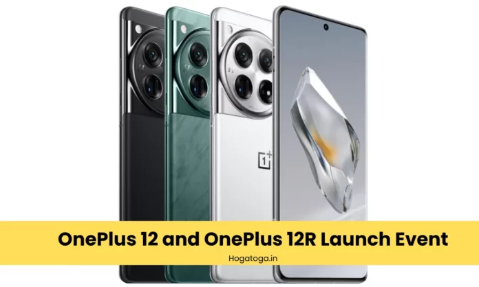 OnePlus 12 and OnePlus 12R Launch Event