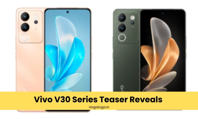 Vivo V30 series teaser reveals