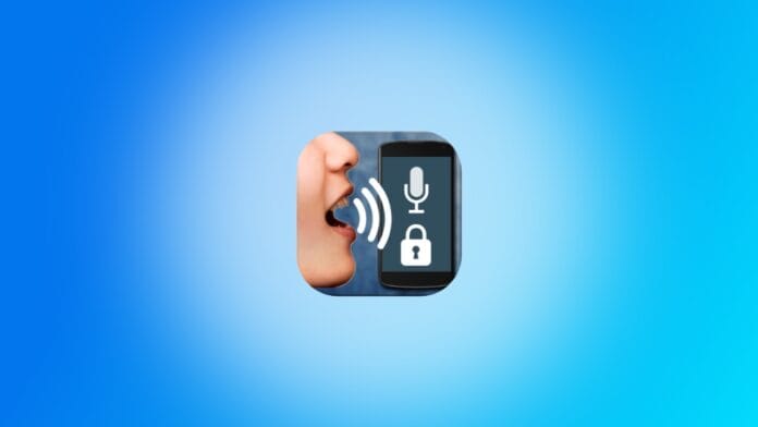 Voice Lock Unlock Screen app